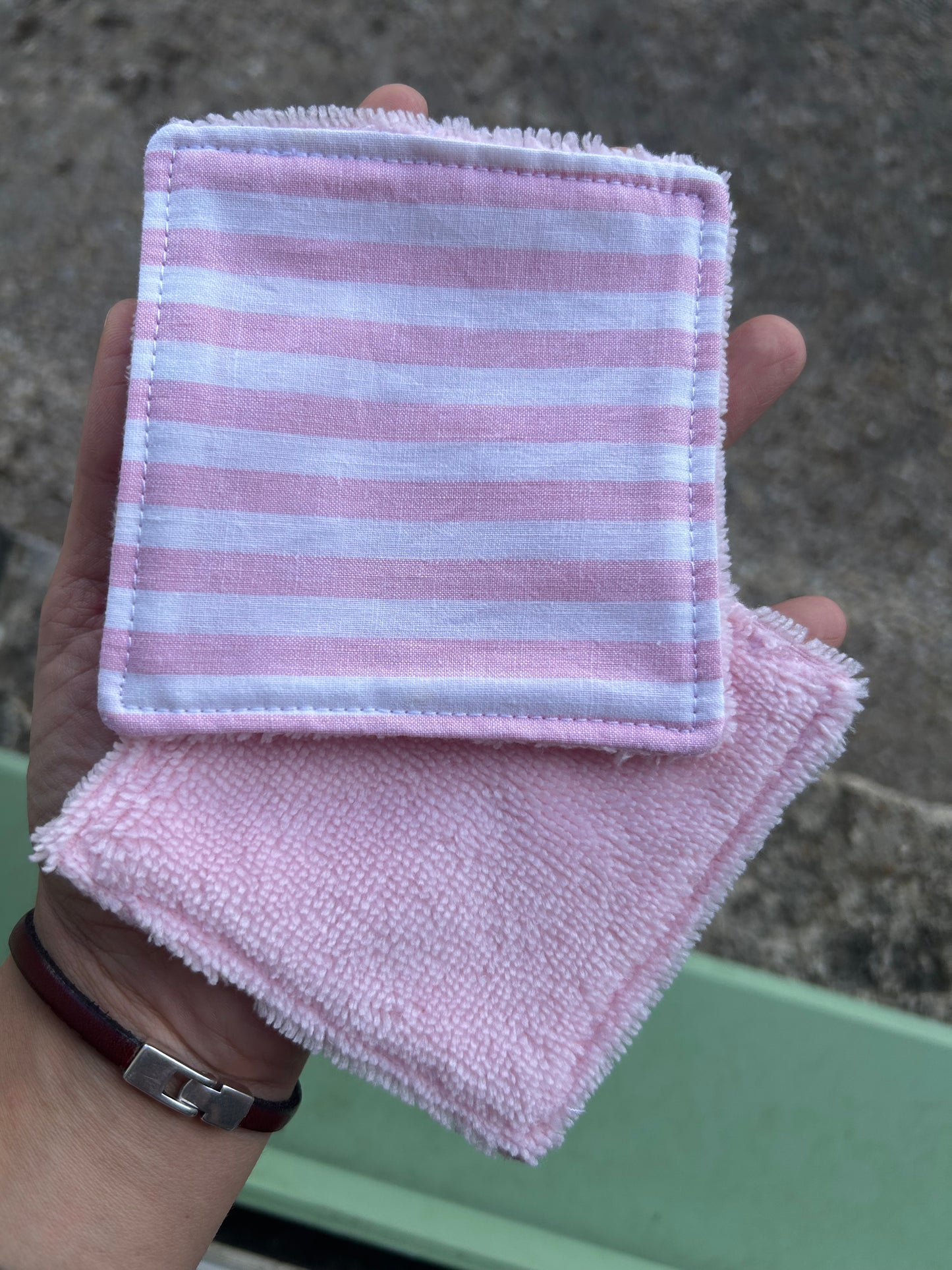 Lingette lavable 10,5x10,5cm