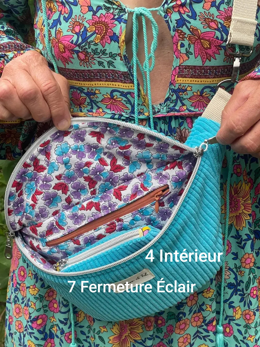 Sac Banane Taho Taille M- PERSONNALISATION