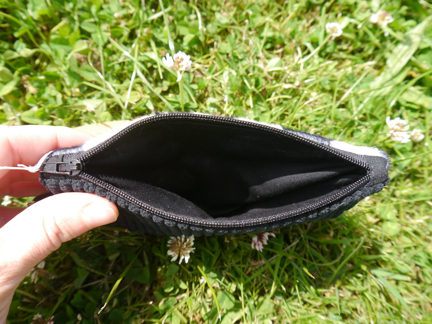 Pochette Vagabonde Zebra - Noir