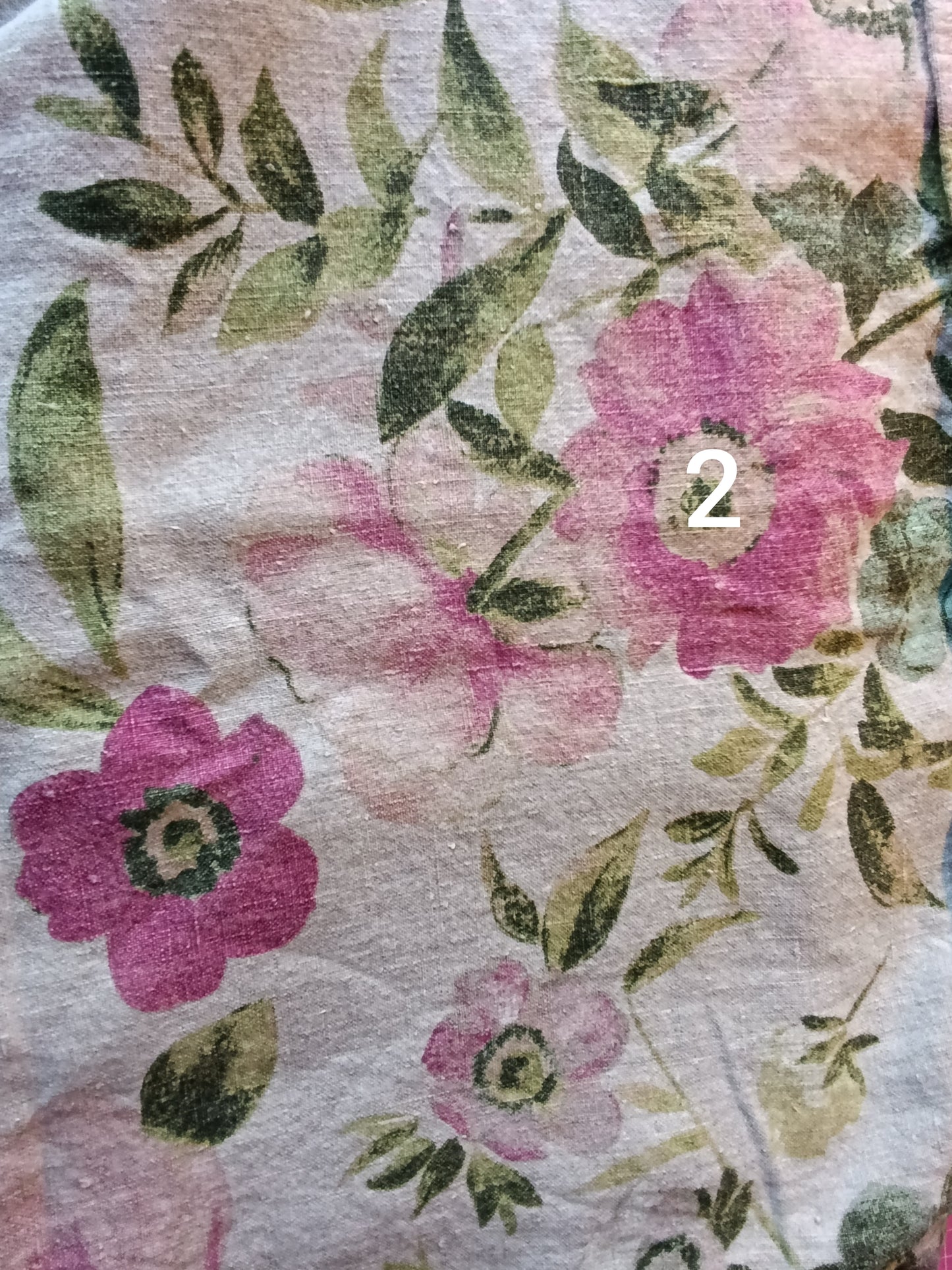 Tissu Extérieur Fleuri N°2