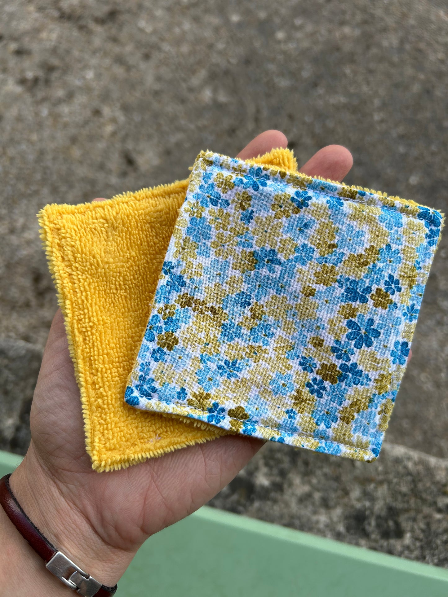 Lingette lavable 10,5x10,5cm