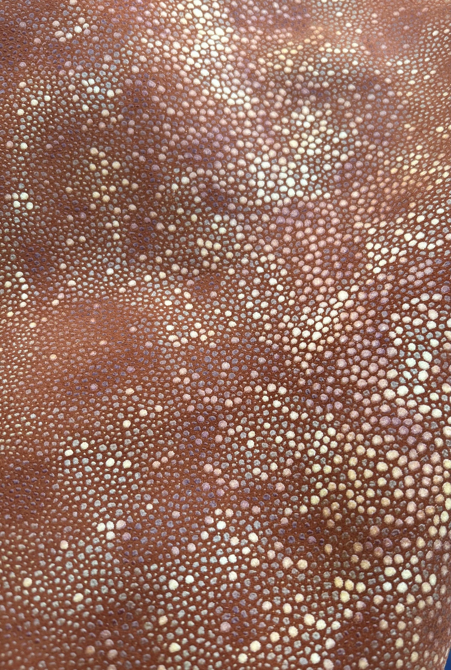 Cuir marron clair avec effet