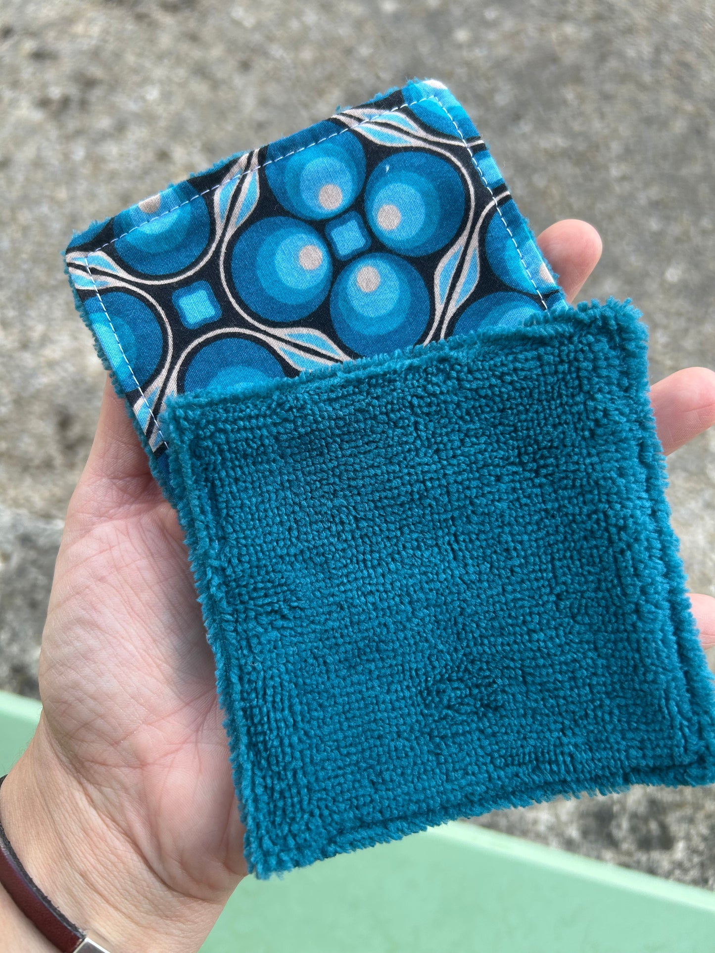 Lingette lavables 10,5x10,5cm