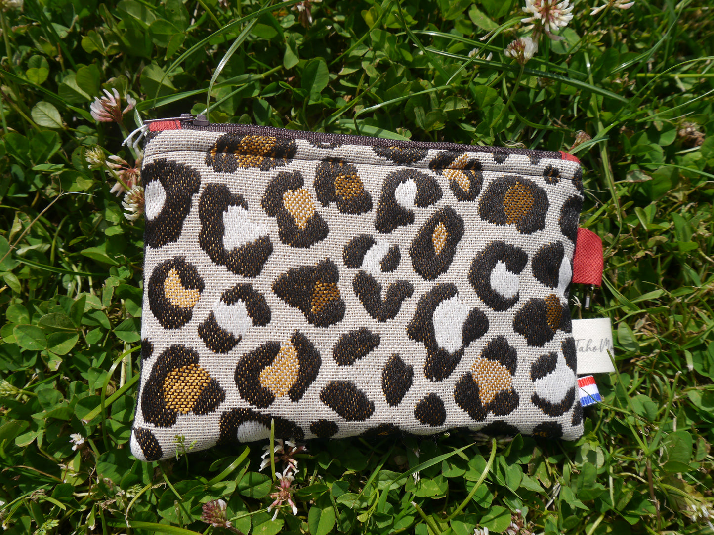 Pochette Vagabonde Léopard - Noir