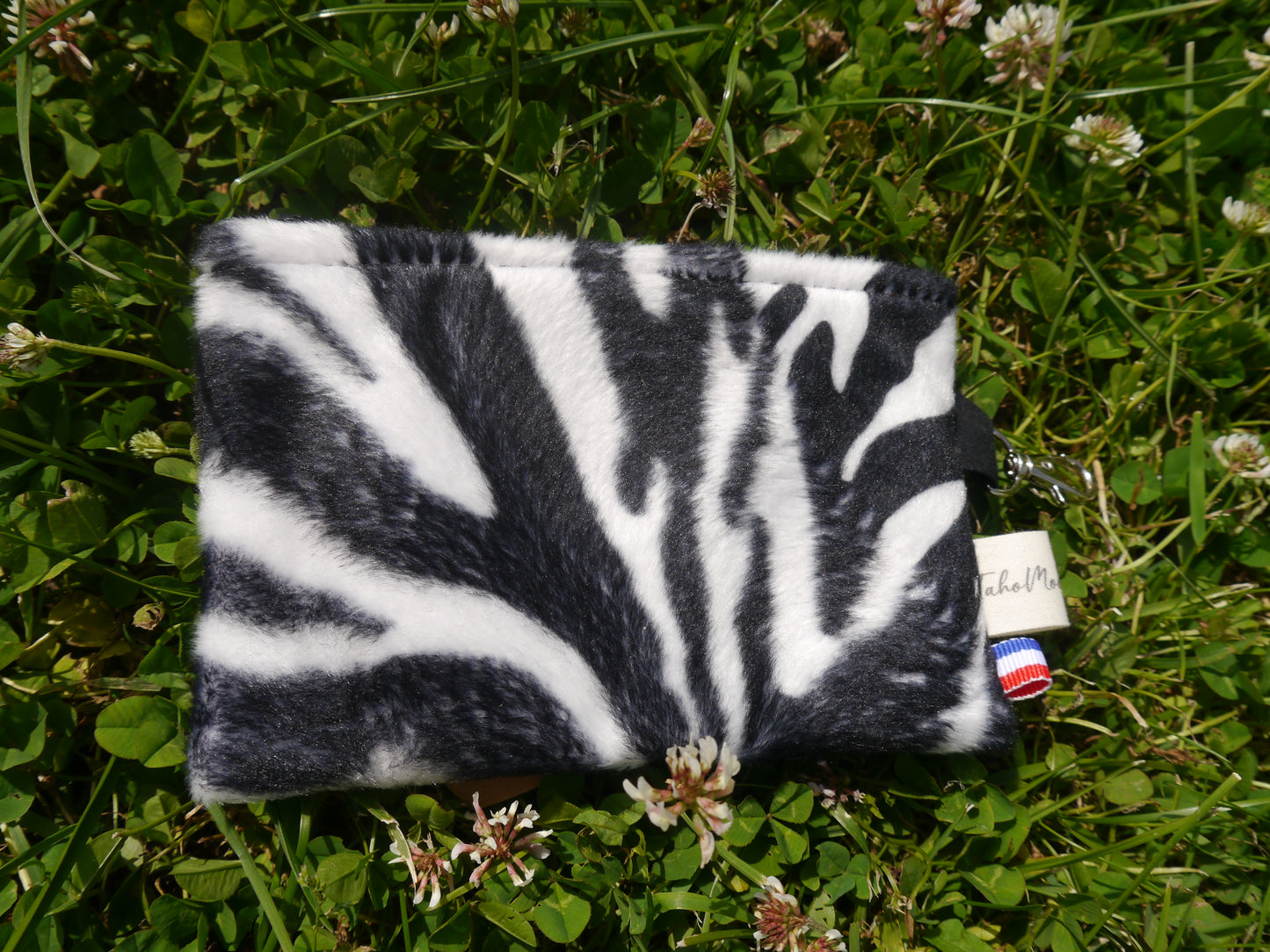 Pochette Vagabonde Zebra - Noir