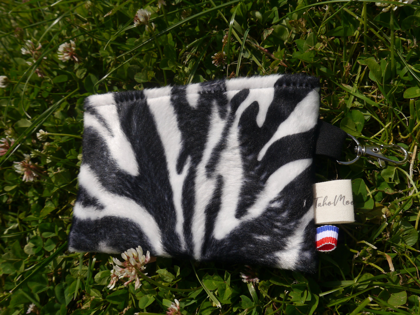 Pochette Vagabonde Zebra - Noir