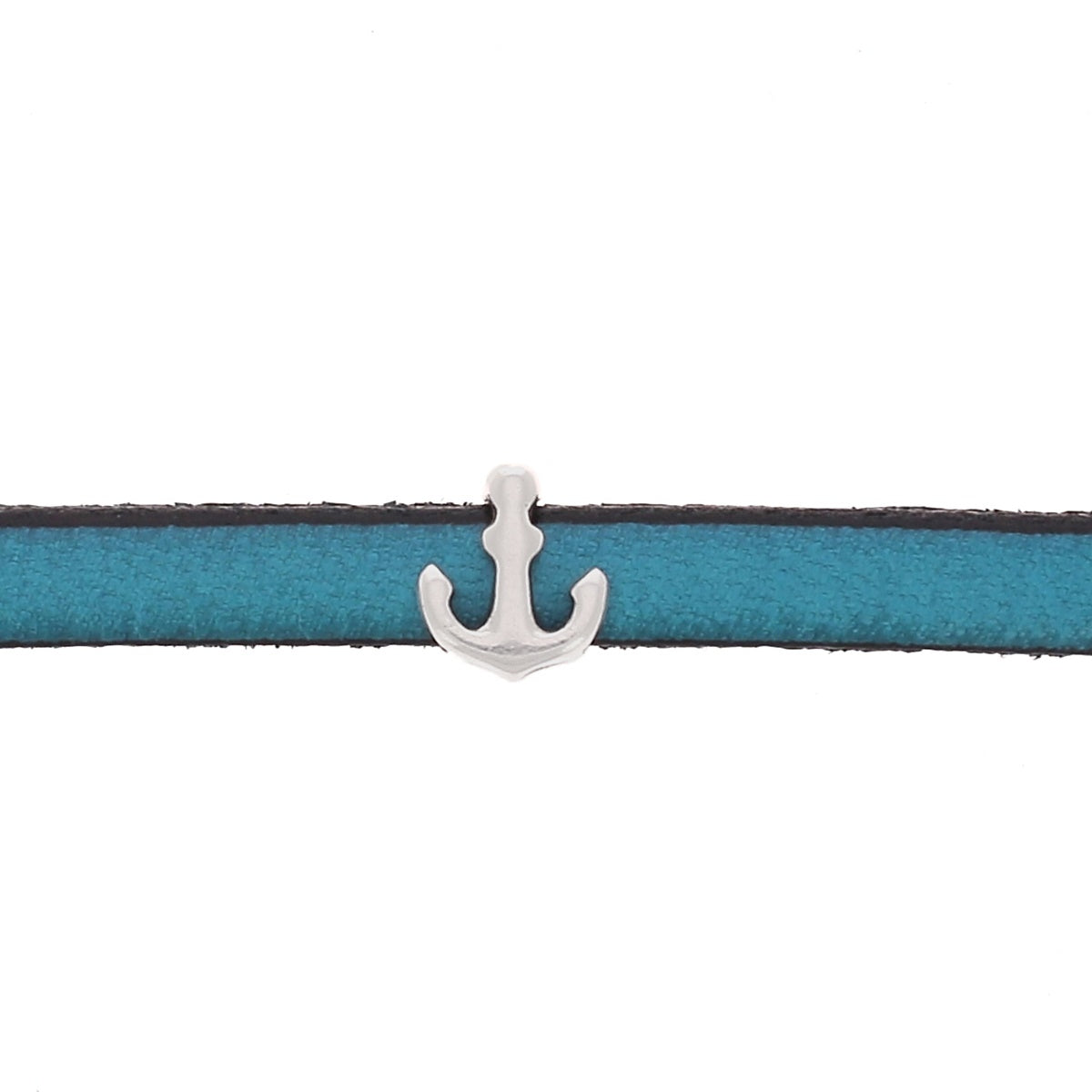 Bracelet cordon plat en cuir 5mm à la personnalisation
