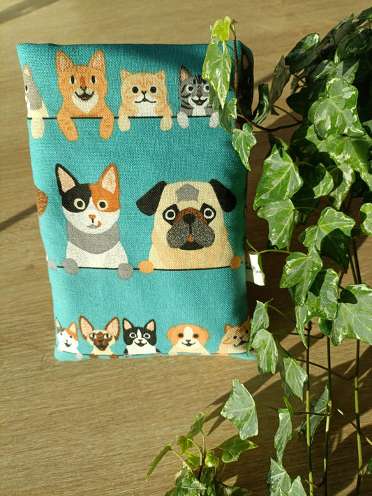 Housse de livres moelleuse- Format poche - 400 pages