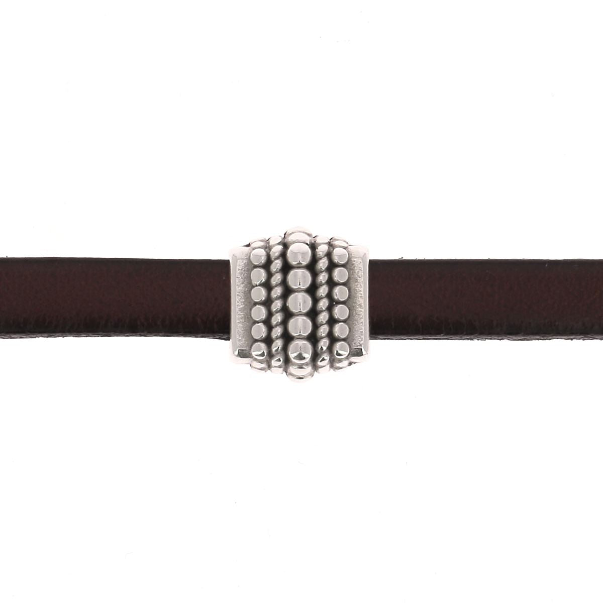 Bracelet cordon plat en cuir 5mm à la personnalisation