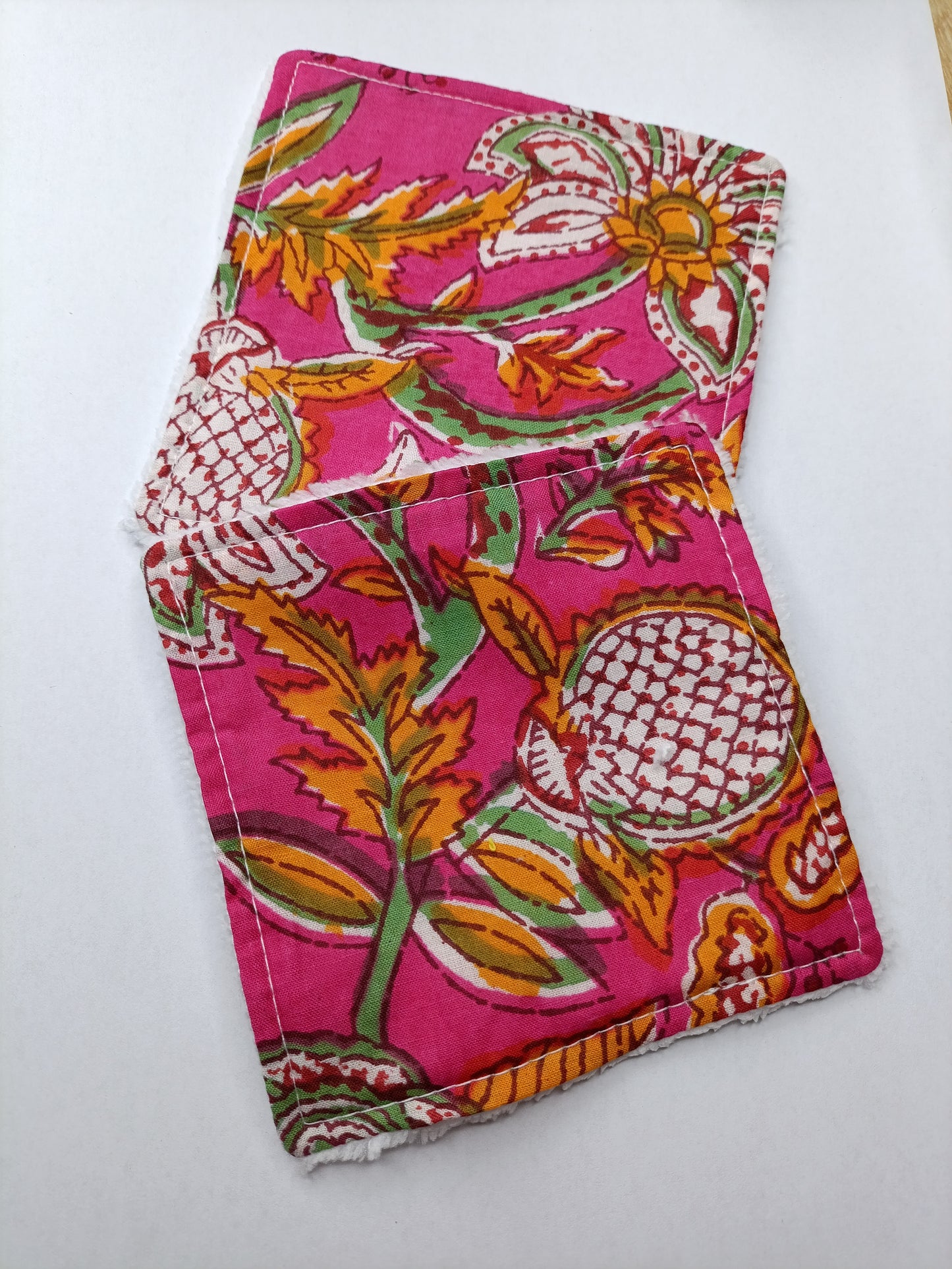 Lingettes lavables - 10,5x10,5 cm
