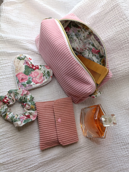 Trousse de Toilette grande taille avec poche intérieure