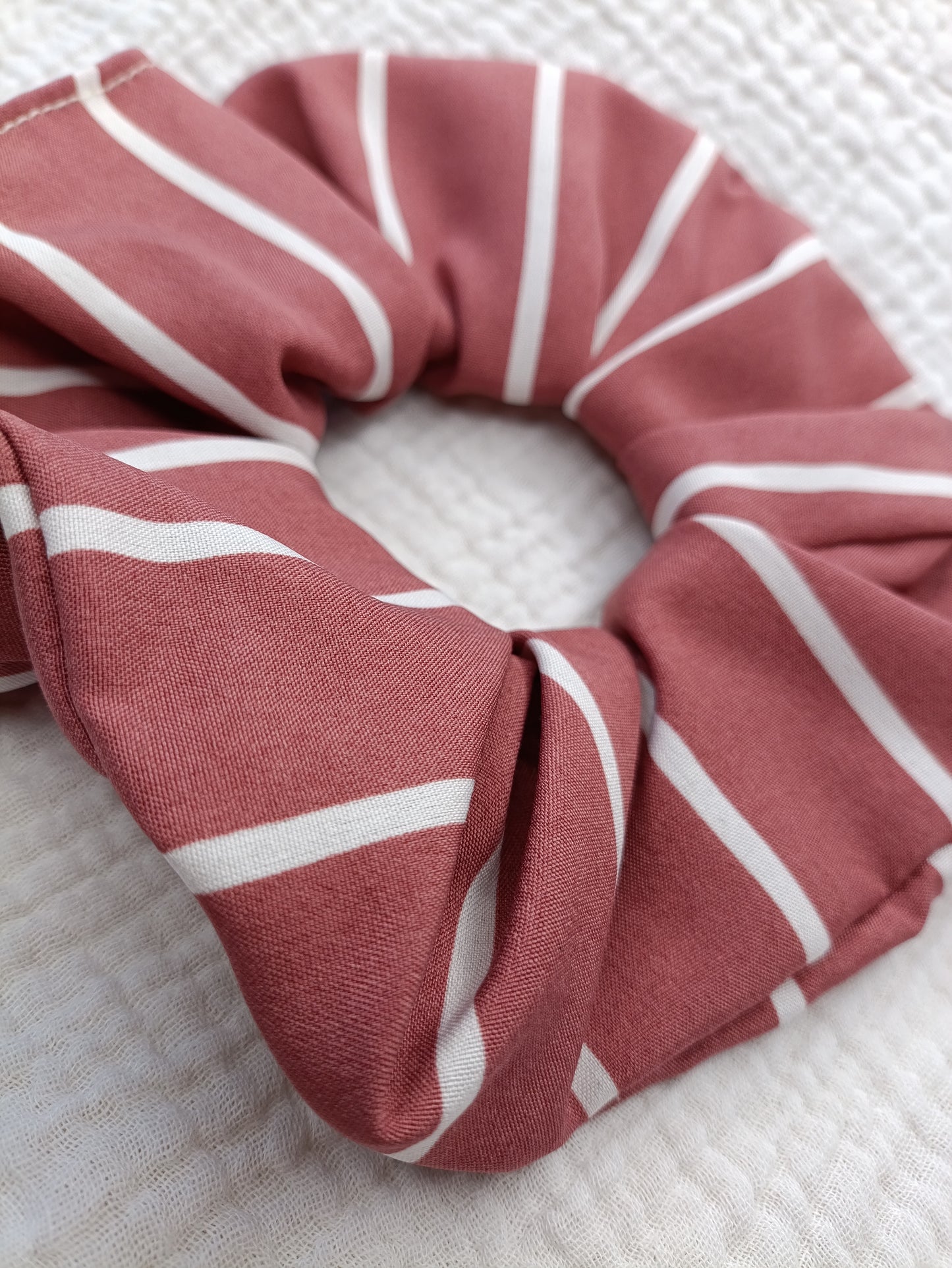 Fluffy Chouchou Moyen - Rayé Terracotta