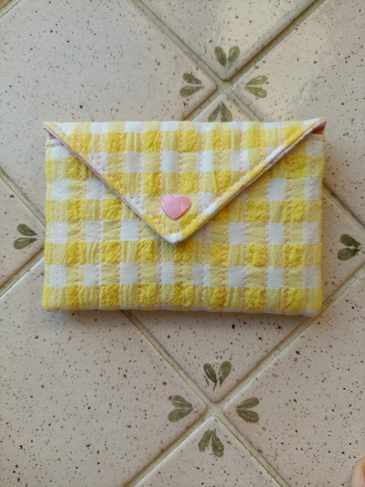 Mini pochette enveloppe matelassée – Multi-usage