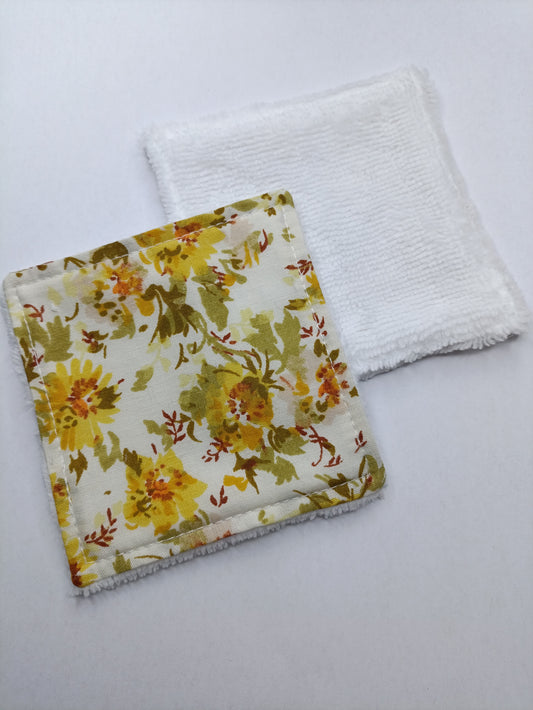 Lingettes lavables - 10,5x10,5 cm