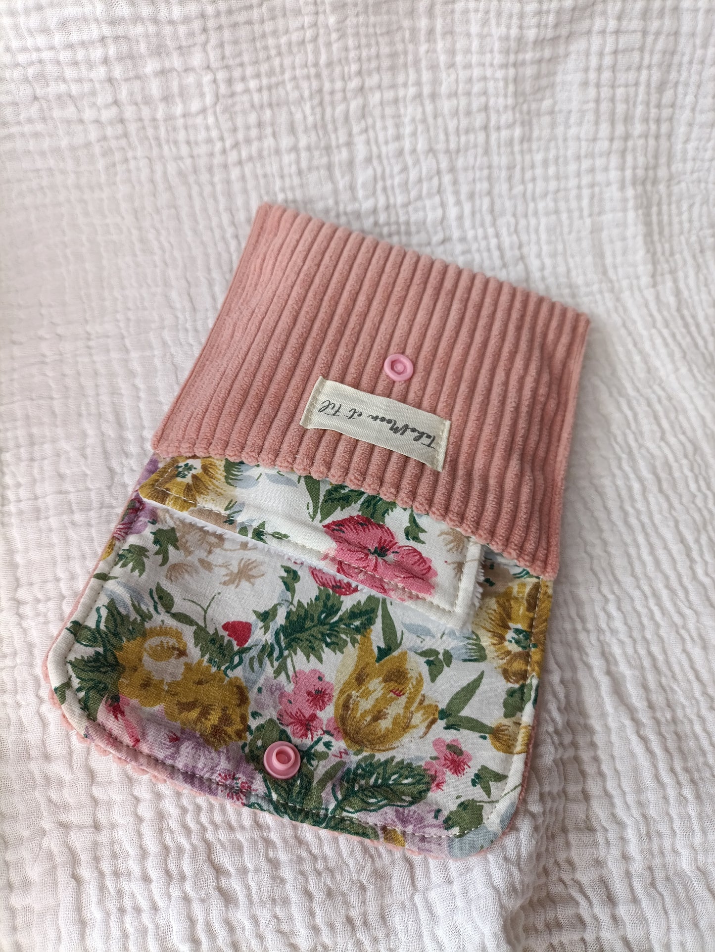 Pochette nomade & 4 lingettes lavables