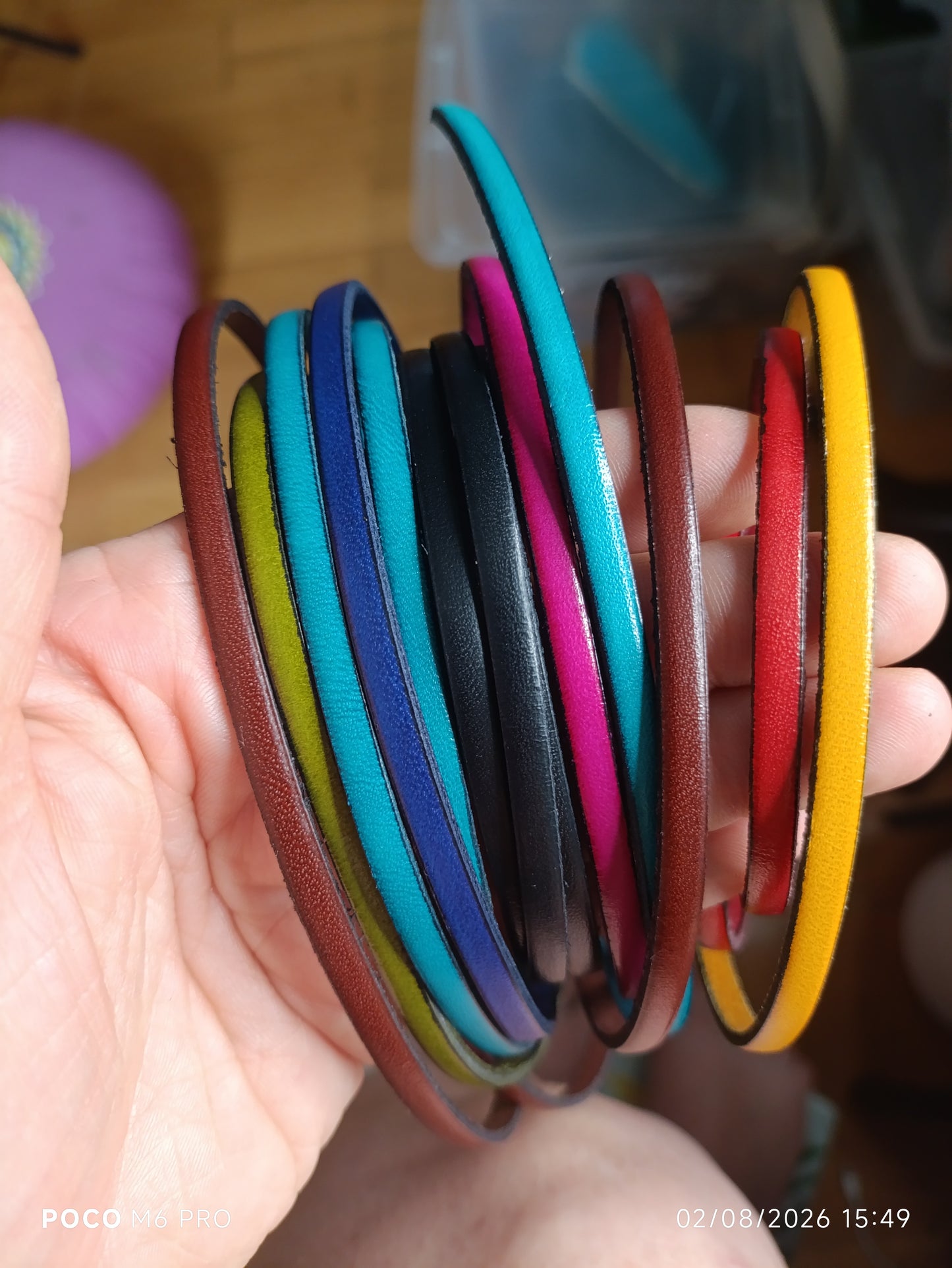Bracelet cordon plat en cuir 5mm à la personnalisation