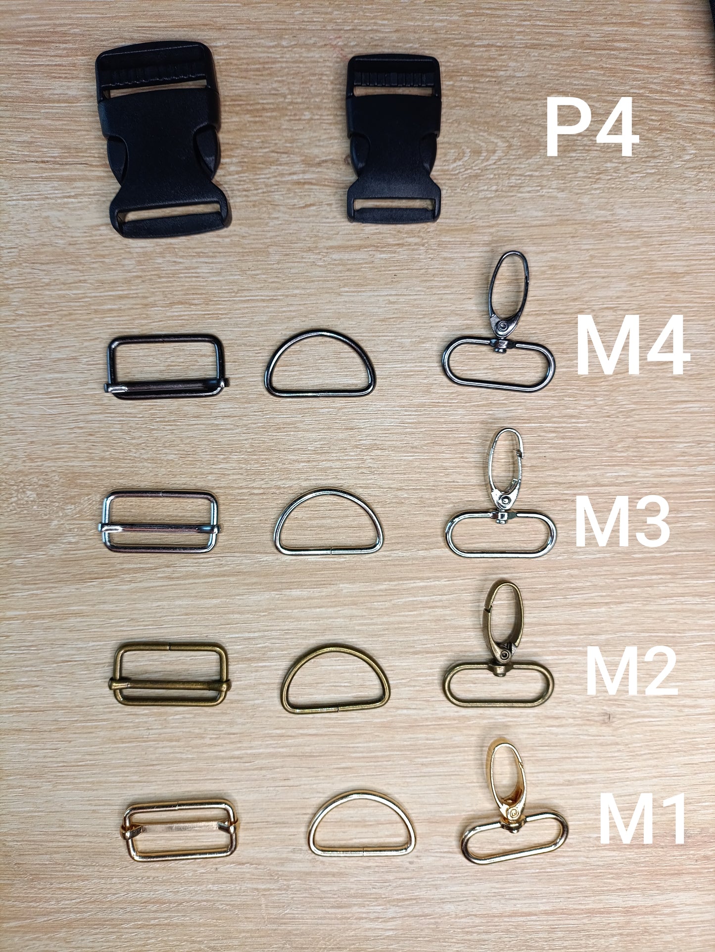 Boucles avec Mousqueton